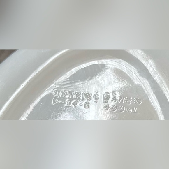 Corningware white ceramic bakeware dish small P-14-B - Picture 7 of 7